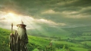 plakat z filmu Hobbit